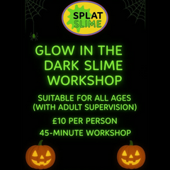 Halloween Glow-In-The-Dark Slime Workshop