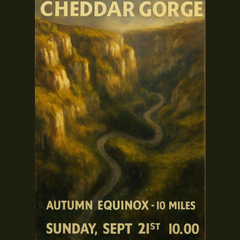 Cheddar Gorge - Autumn Equinox: 10 Mile Hike