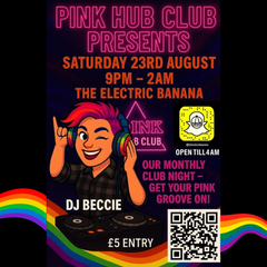 Pink Hub X Electric Banana: A Night Of Colour
