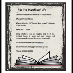 It's The Hardback Life: Teens Book Club