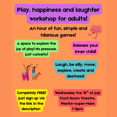 Adults Play, Happiness & Laughter Workshop